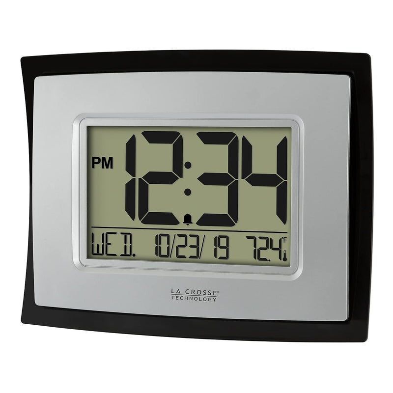 La Crosse Technology Wall/Table Clock, 6.85-inch H x 8.66-inch W x 0.95-inch D (WT-8002U) (WT-8002U-INT) - Image 2